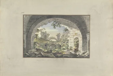 Ruines à Pergame, probablement de l